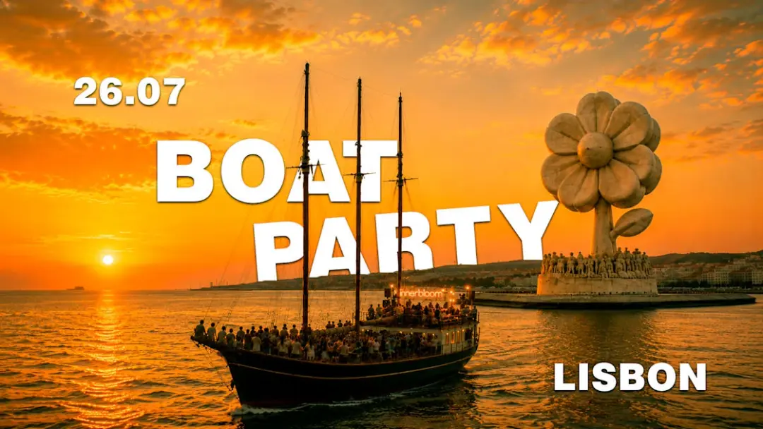 Sunset Boat Party: July 26th