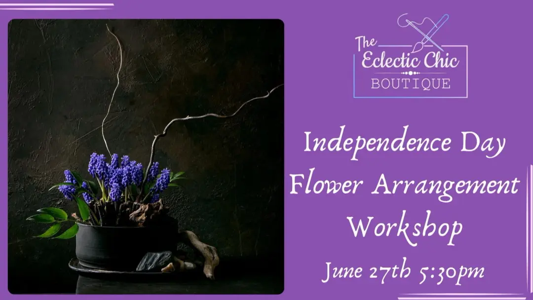 Independence Day Flower Arrangement Workshop