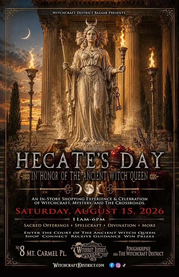 HECATE'S DAY—Celebrating the Ancient Witch Queen & In-Store Shopping Experience!