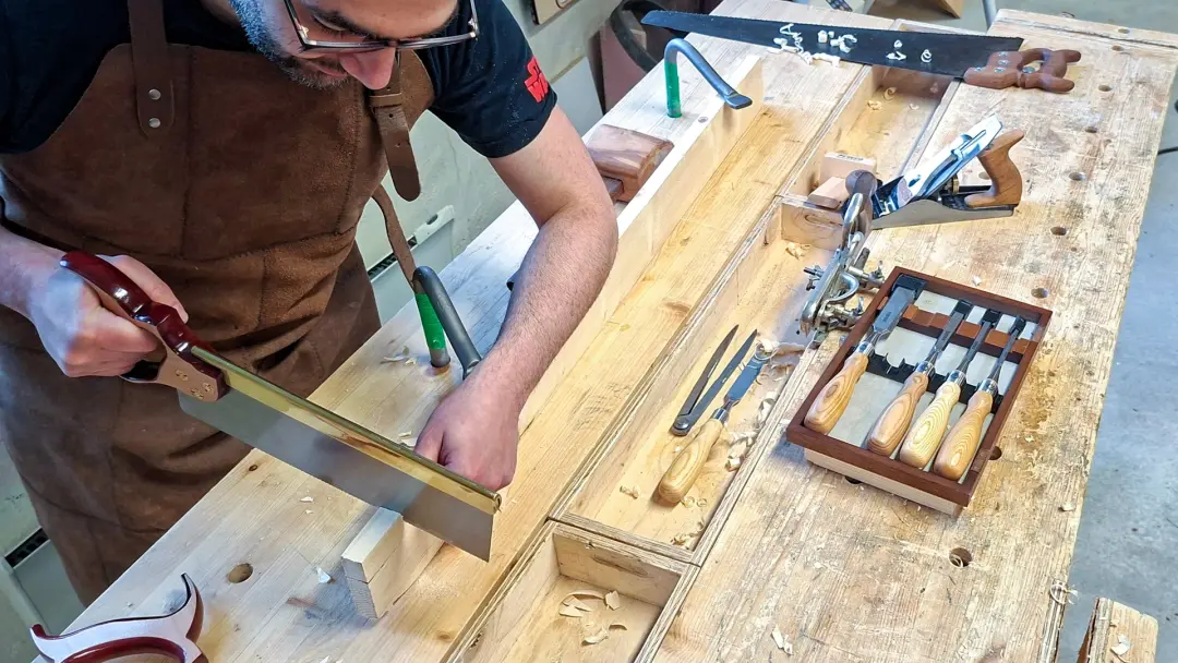 Woodworking with Handtools for beginners (paid course)