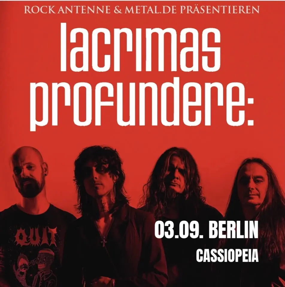 LACRIMAS PROFUNDERE: Berlin Tour zum Album