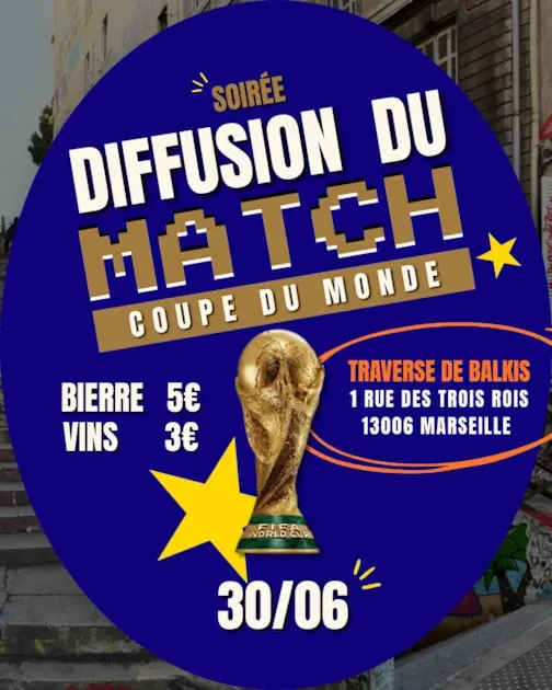 Diffusion Du Match - Happy Hour All Night