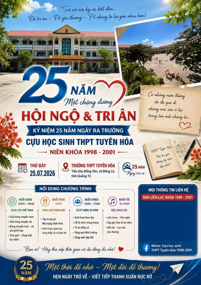 25 năm Hội ngộ và Tri Ân