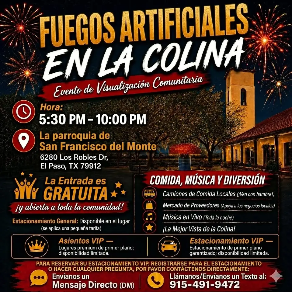 Fireworks on the Hill 