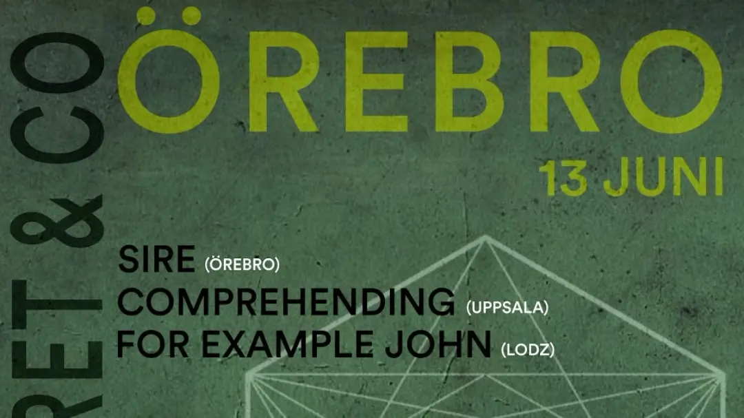 Comprehending | Sire | For example John @ Kvarteret & Co