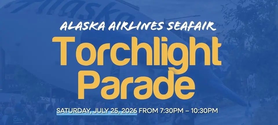 Alaska Airlines Seafair Torchlight Parade