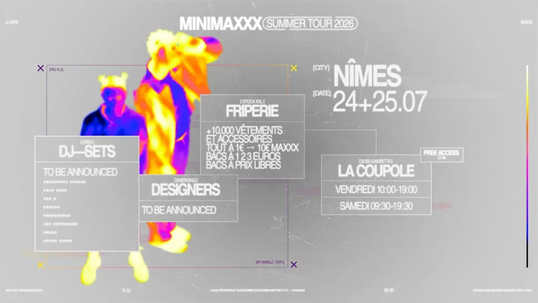 [Nîmes] Friperie + Dj-Sets + Designers