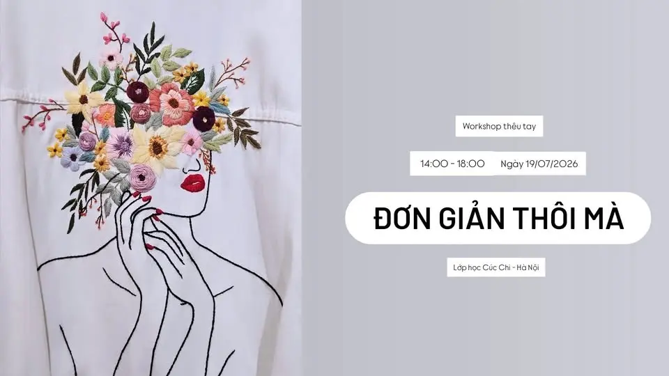 Hà Nội/Thêu cơ bản : ĐƠN GIẢN THÔI MÀ