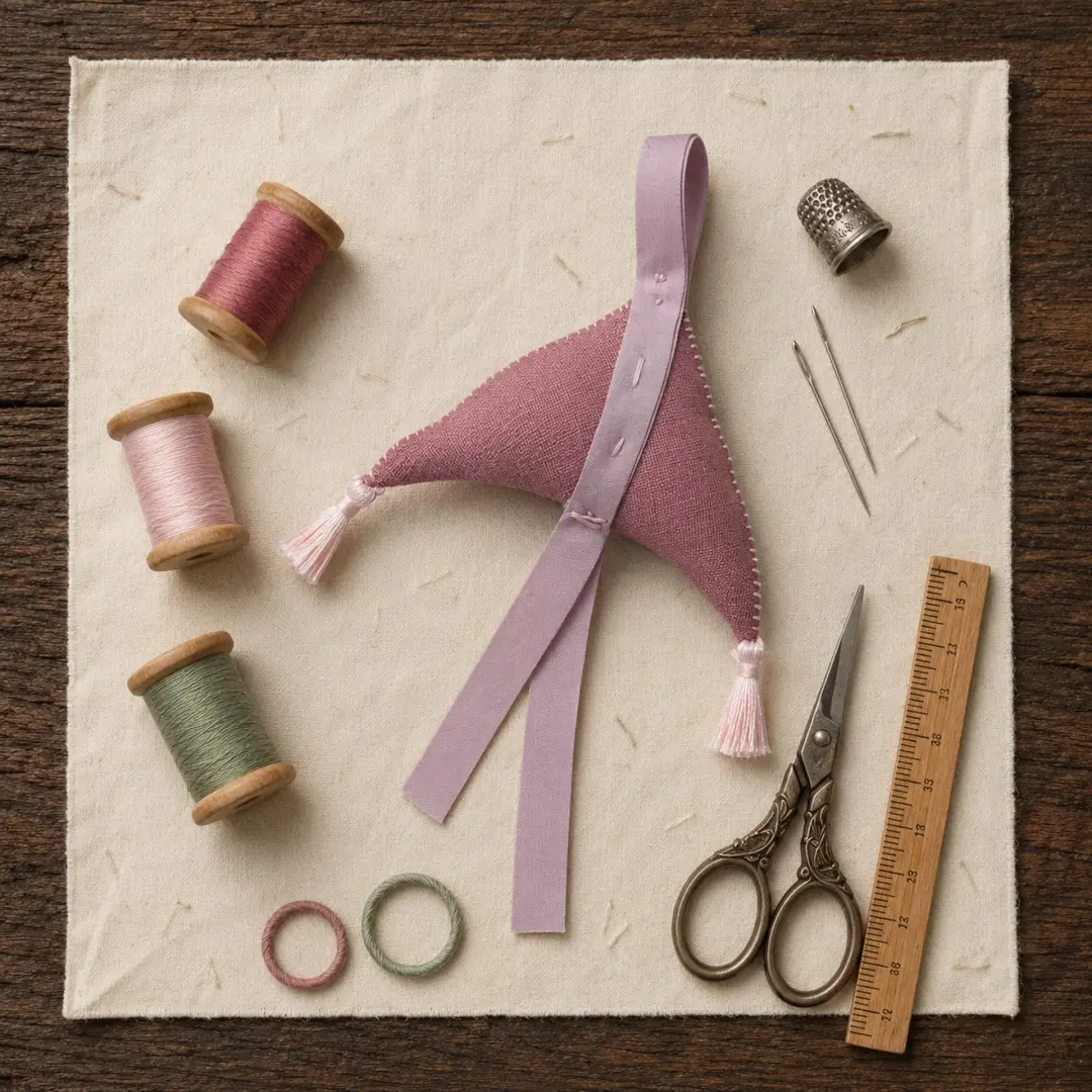 Korean Lucky Charm Handstitching