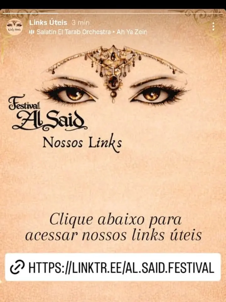 1° festival AL SAID de danças árabes e ciganas