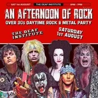 An Afternoon of Rock: MANCHESTER (Over 30s Rock/Metal) 3pm-7pm
