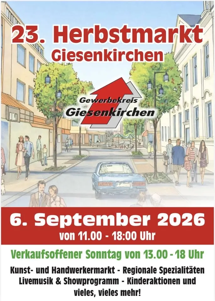 Herbstmarkt Giesenkirchen 2026