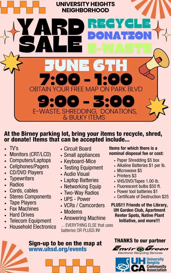 University Heights Community-Wide Garage Sale