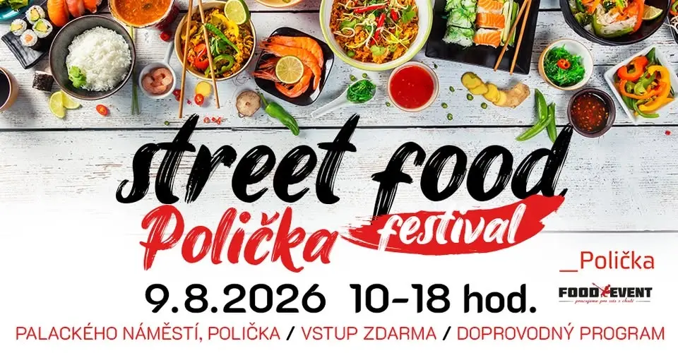 STREET FOOD FESTIVAL Polička 2026