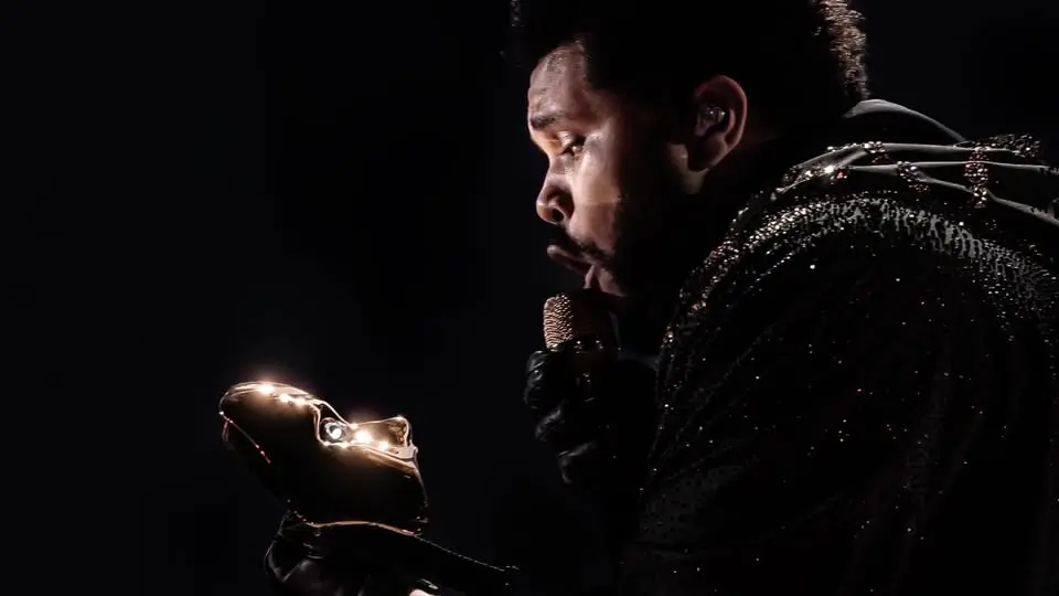 The Weeknd at Estadi Olimpico Lluis Companys, Barcelona, Catalonia, Spain