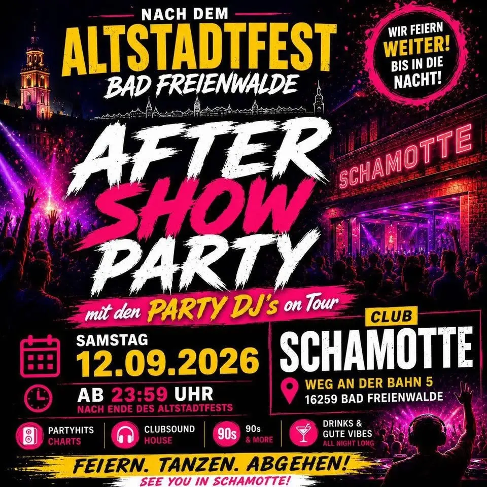 Altstadtfest AfterShowParty