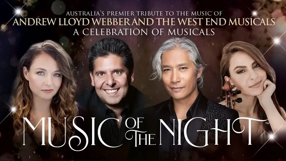Music of the Night-Tribute to Andrew Lloyd Webber  WONTHAGGI UNION ARTS CTR Saturday Aug 1 2026 2pm