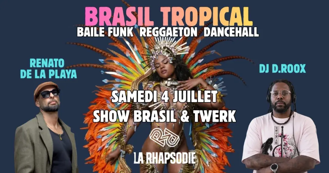 Brasil Tropical : Renato De La Playa • Dj R.Roox