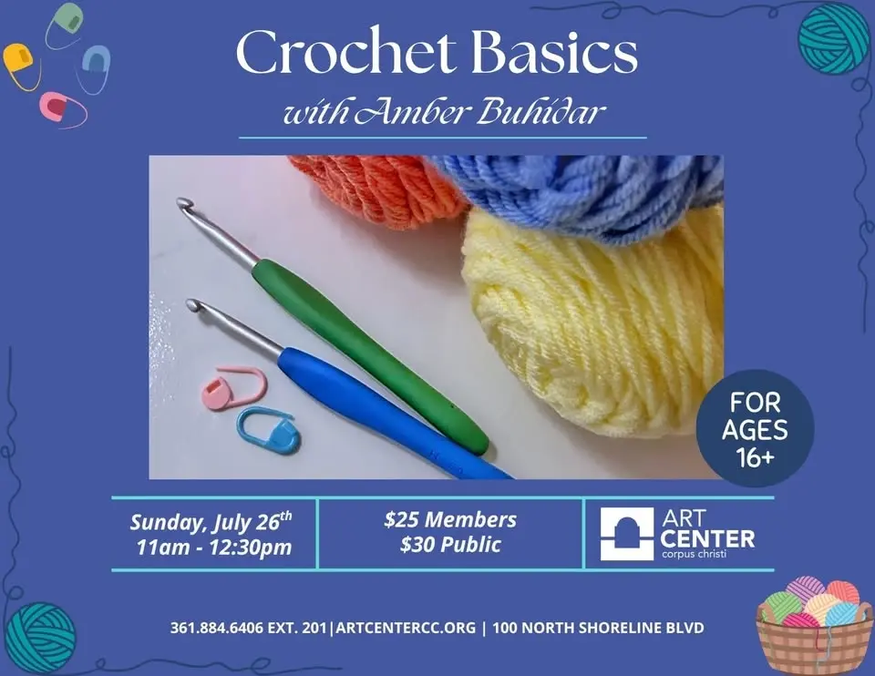 Crochet Basics with Amber Buhidar
