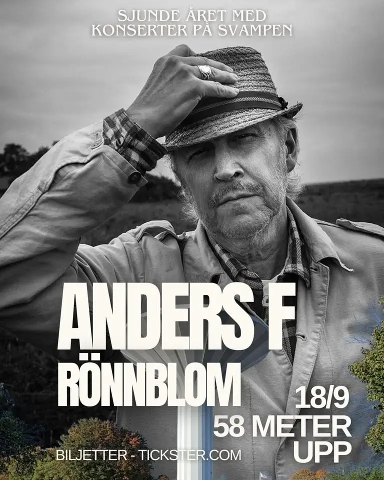 58 meter upp med Anders F Rönnblom 