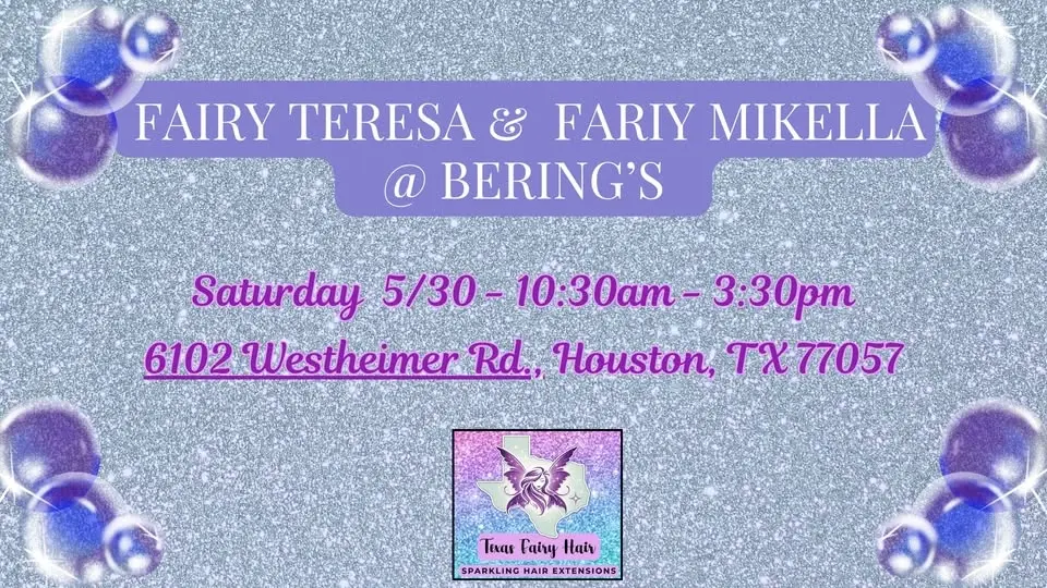 Texas Fairy Hair POP UP with FAIRY TERESA & FAIRY MIKELLA