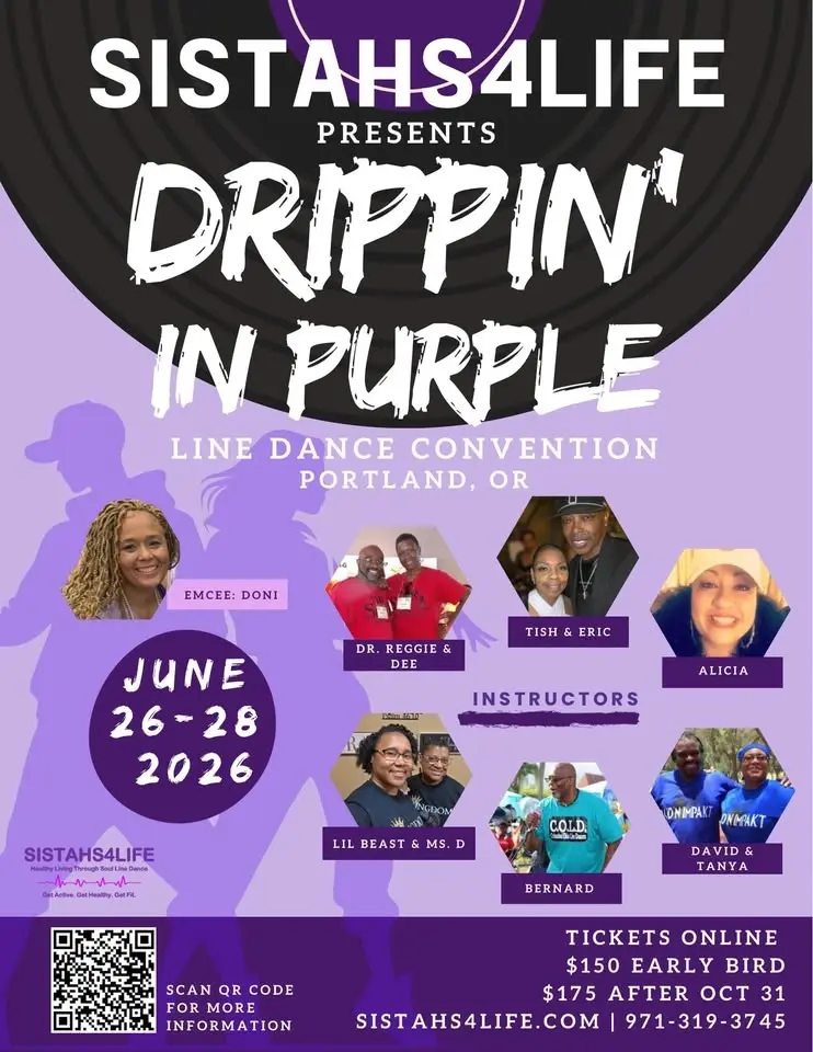 Drippin in Purple Sistahs4Life 13th Anniversary 