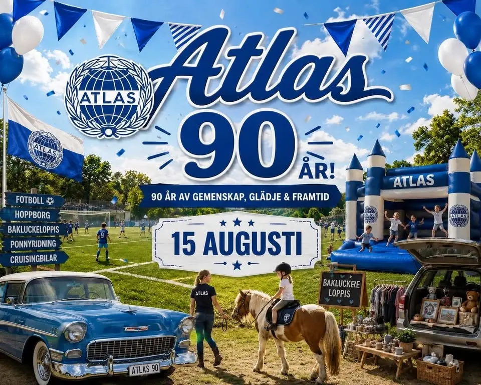 AIK Atlas 90 år - familjedag + loppis! 