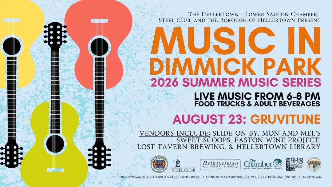 Music in Dimmick Park Summer Concert Series 2026: Gruvitune