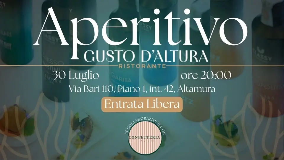 APERITIVO da Gusto d'Altura