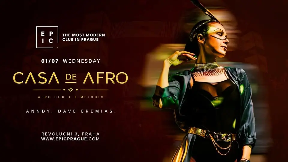 CASA DE AFRO → EPIC Prague