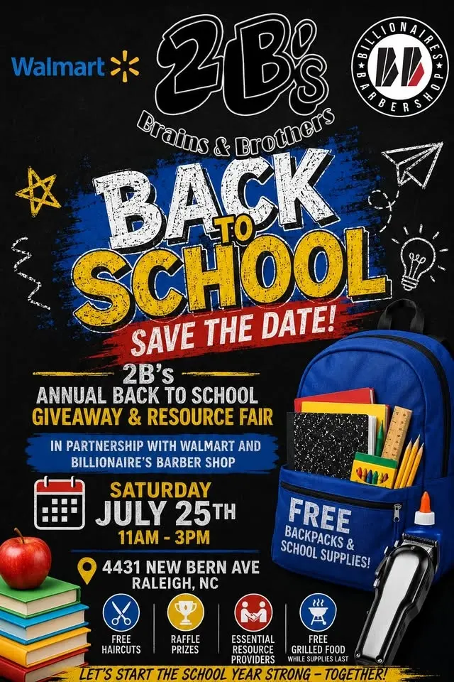 2B's Back To School Giveaway & Resource Fair