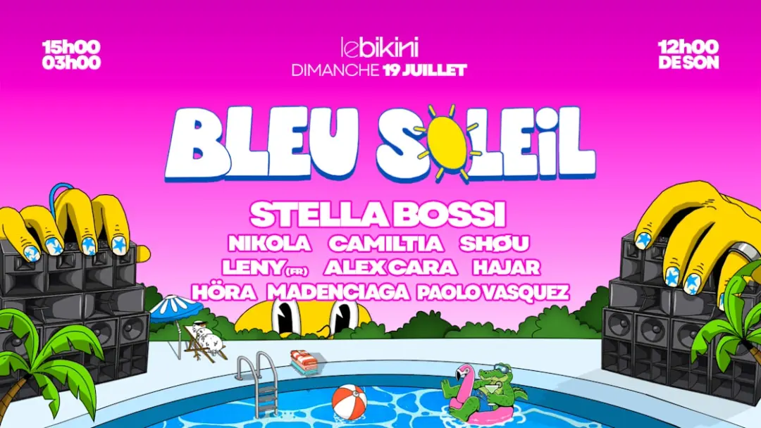 Bleu Soleil : Pool Party & Club - Stella Bossi & More