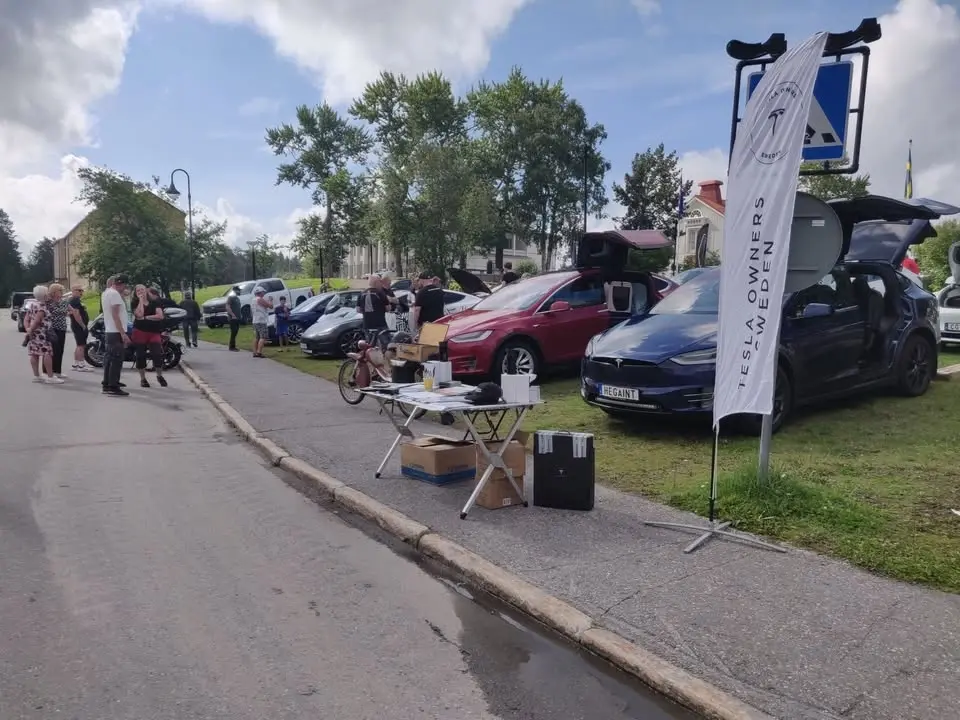 Motorveckan i Lycksele E-power meet/El-fordonsutställning