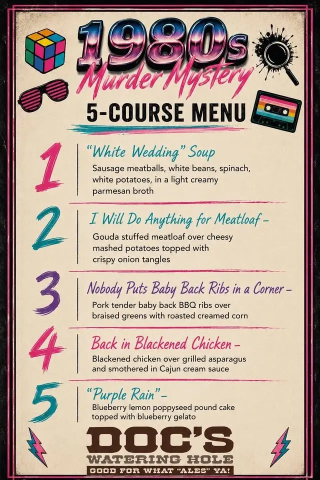 Murder Mystery Dinner