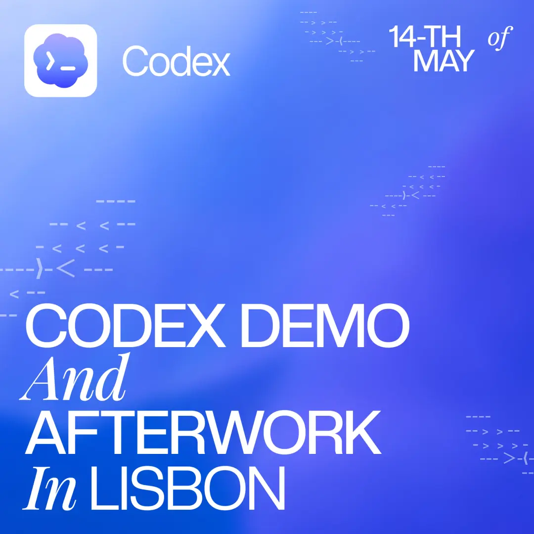 Codex Community Afterwork in Lisbon