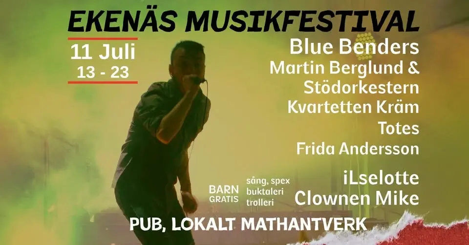 Ekenäs musikfestival 11 juli 2026