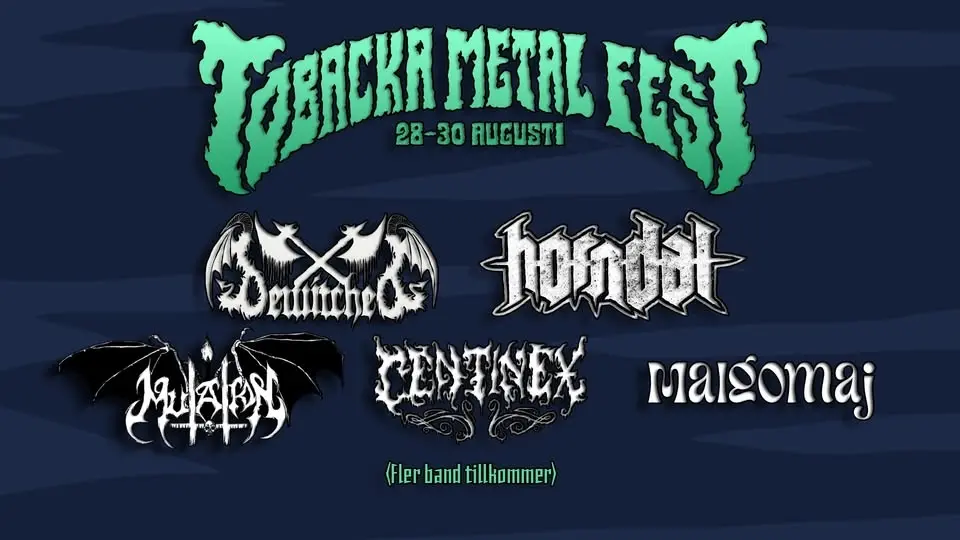 28-30/8 || Tobacka Metal Fest 2026