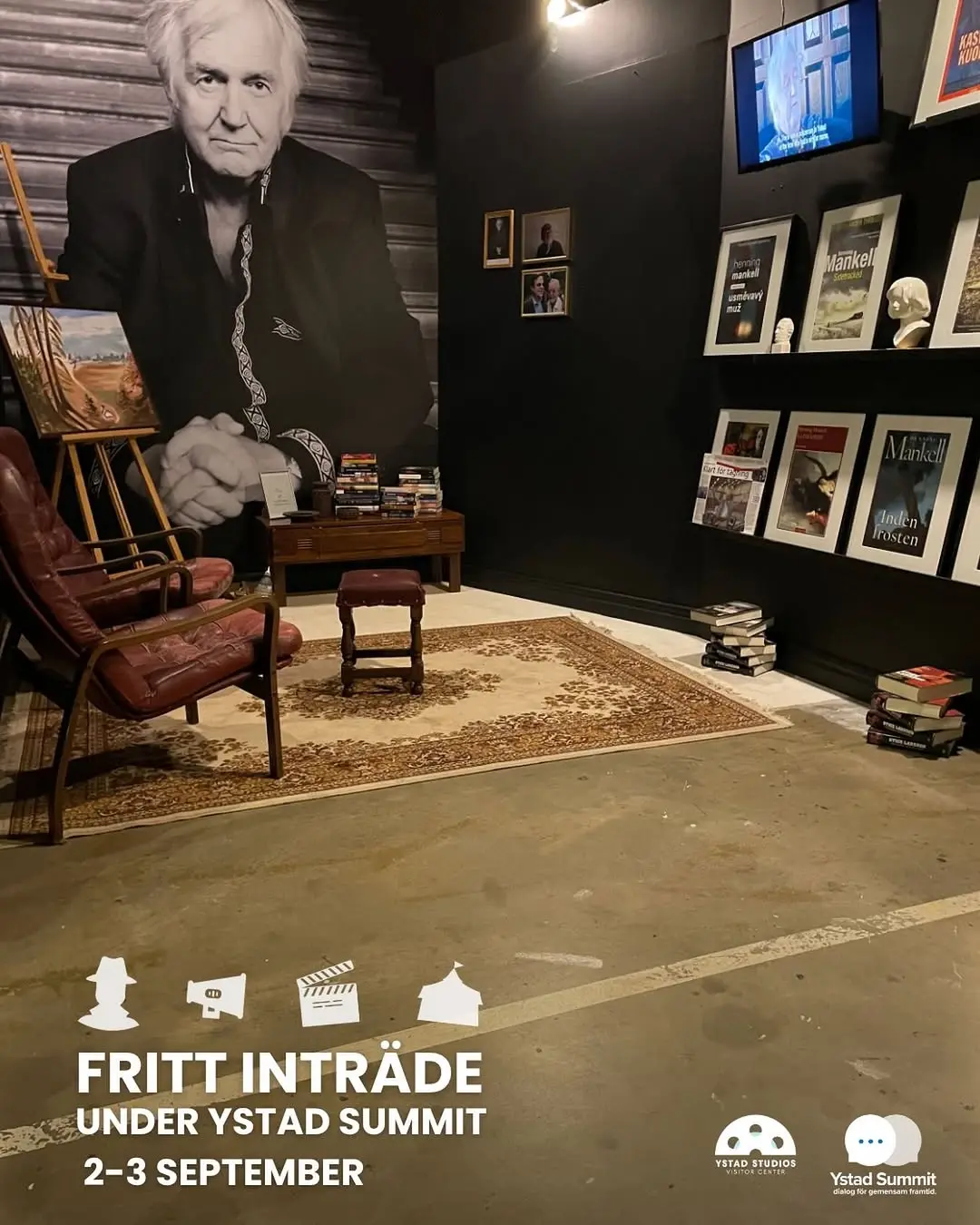 Fritt Inträde under Ystad Summit – Ystad Studios Visitor Center