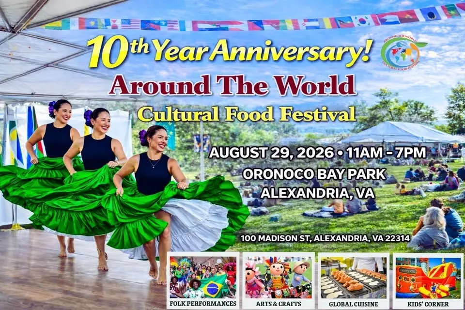 2026 Around The World Cultural Food Festival - 10 Year Anniversary!