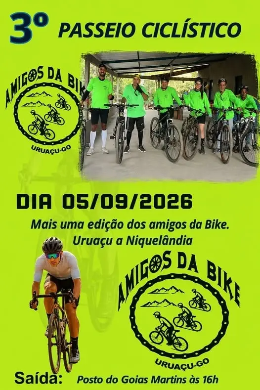 3° PASSEIO CICLISTÍCO AMIGOS DA BIKE 