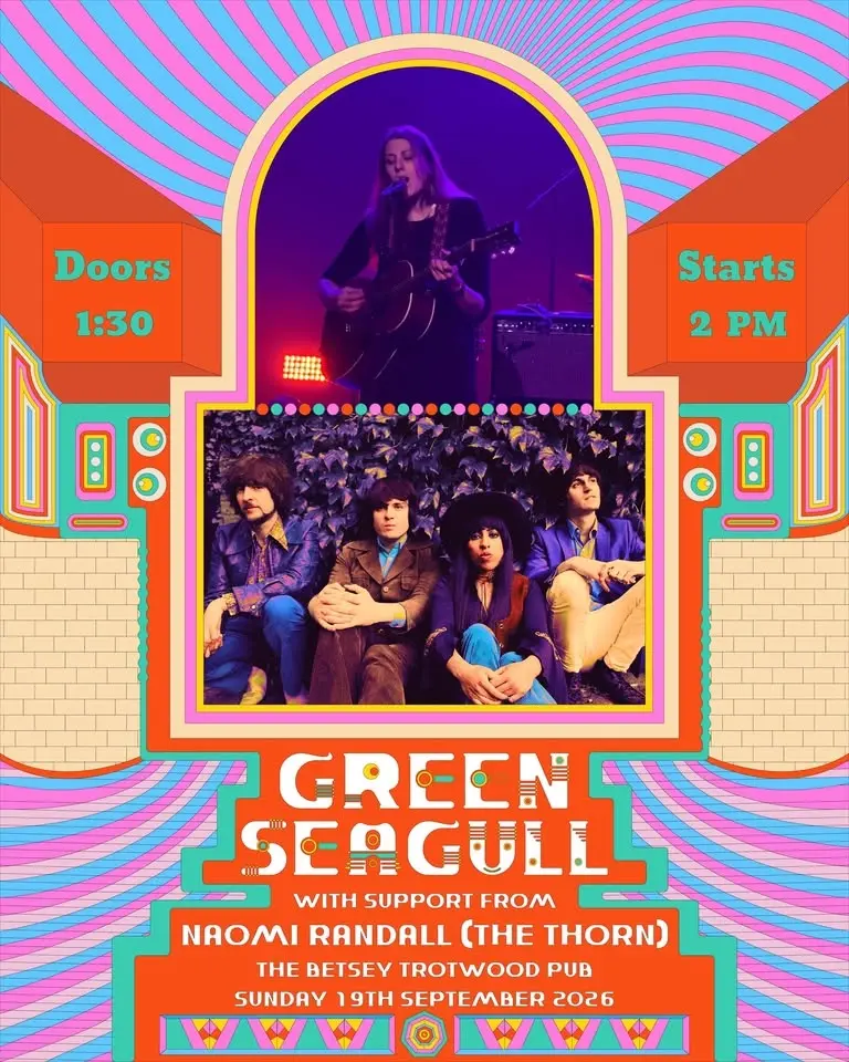 Green Seagull and Naomi Randall live at The Betsey Trotwood