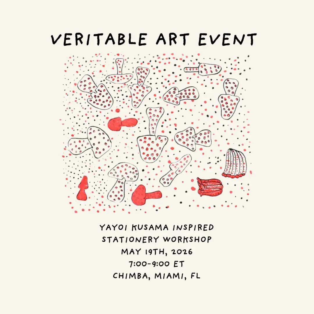 Yayoi Kusama Inspired Stationery Workshop