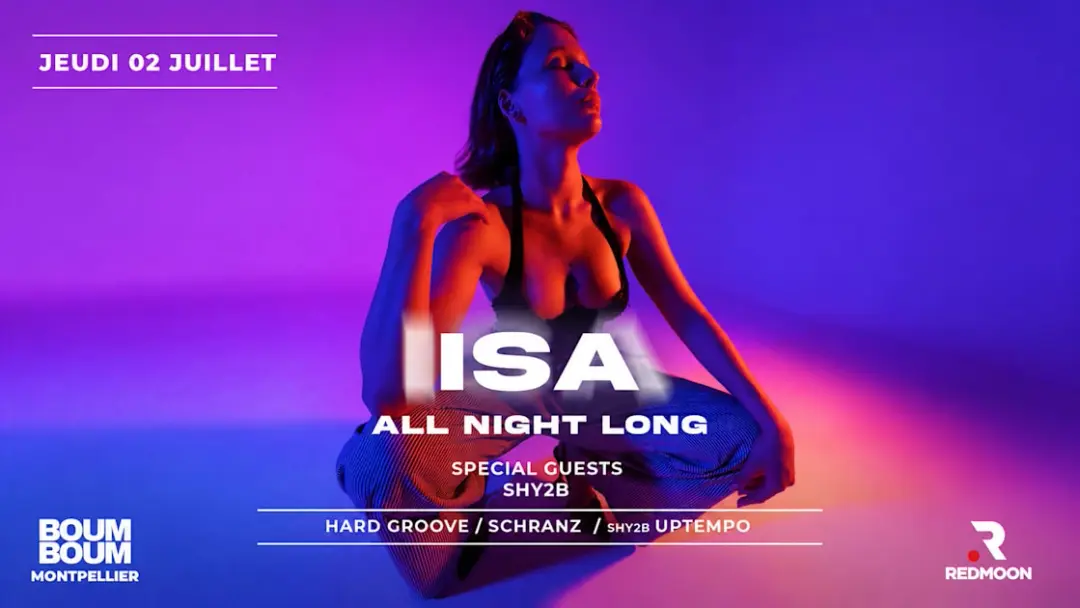 Jeudi Redmoon - Isa All Night Long