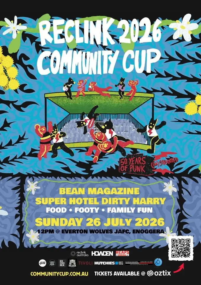 2026 Brisbane Reclink Community Cup: 50 Years of Punk!