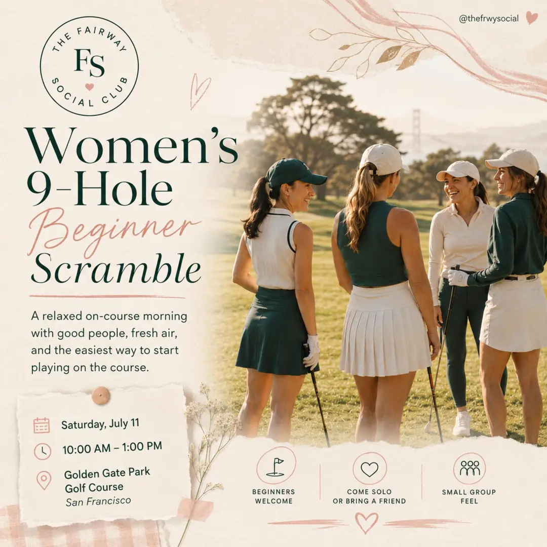 Women’s Beginner 9-Hole Scramble ⭐️