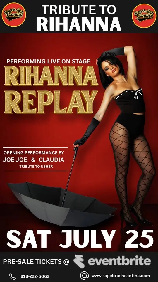 Tribute To Rihanna Performing Live On Stage Rihanna Replay Saturday July 25th @ 8pm 