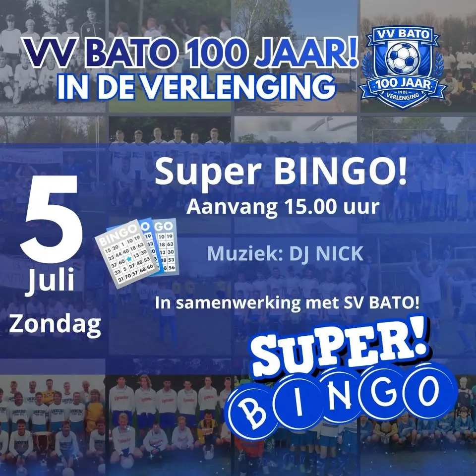 BATO 100 jaar| Super Bingo