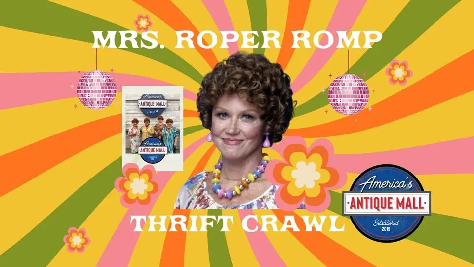  Mrs. Roper’s Romp Thrift Crawl: Saturday, September 19th, 11am - 2pm