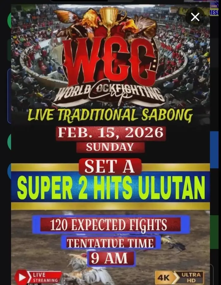 WCC 2hits ulutan for today Feb 15 2026