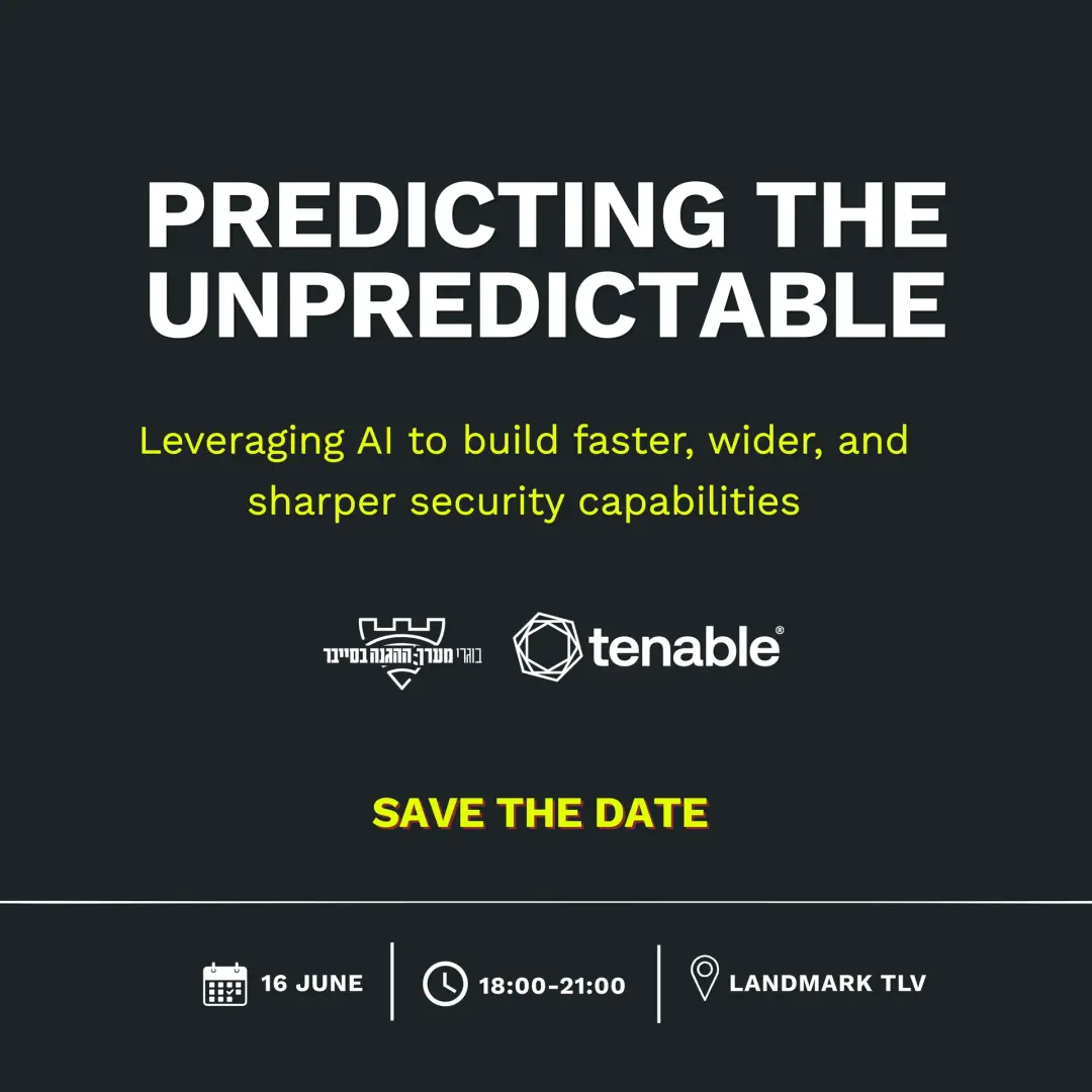 Predicting the Unpredictable: AI for Cyber Research - יידחה